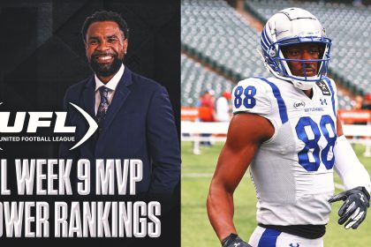 UFL MVP Power Rankings: featuring St. Louis Battlehawks WR duo in Week 9! | No. 1 CFB Show