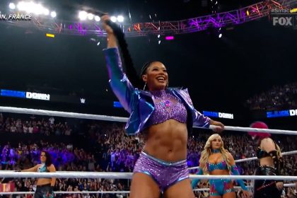 Watch Jade Cargill, Bianca Belair, Bayley, Naoimi & Tiffany Stratton Damage CTRL France entrances