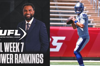 WEEK 7: UFL Power Rankings highlights the STILL undefeated Birmingham Stallions | No. 1 CFB Show