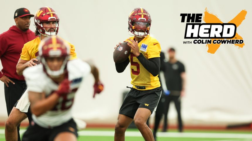 What is Commanders QB Jayden Daniels' NFL ceiling? | The Herd