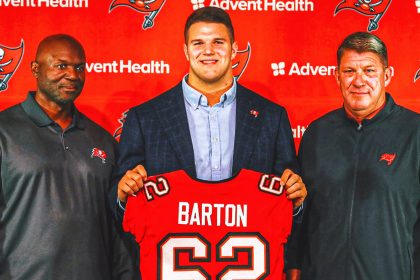 Why a former 250-pound lacrosse player is Bucs’ future leader on offensive line