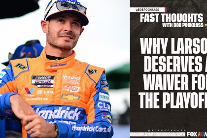 Why Larson deserves a waiver for the playoffs | Fast Thoughts with Bob Pockrass