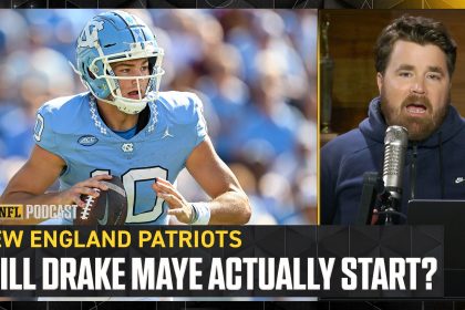 Will the New England Patriots SIT Drake Maye in favor of Jacoby Brissett? | NFL on FOX Pod