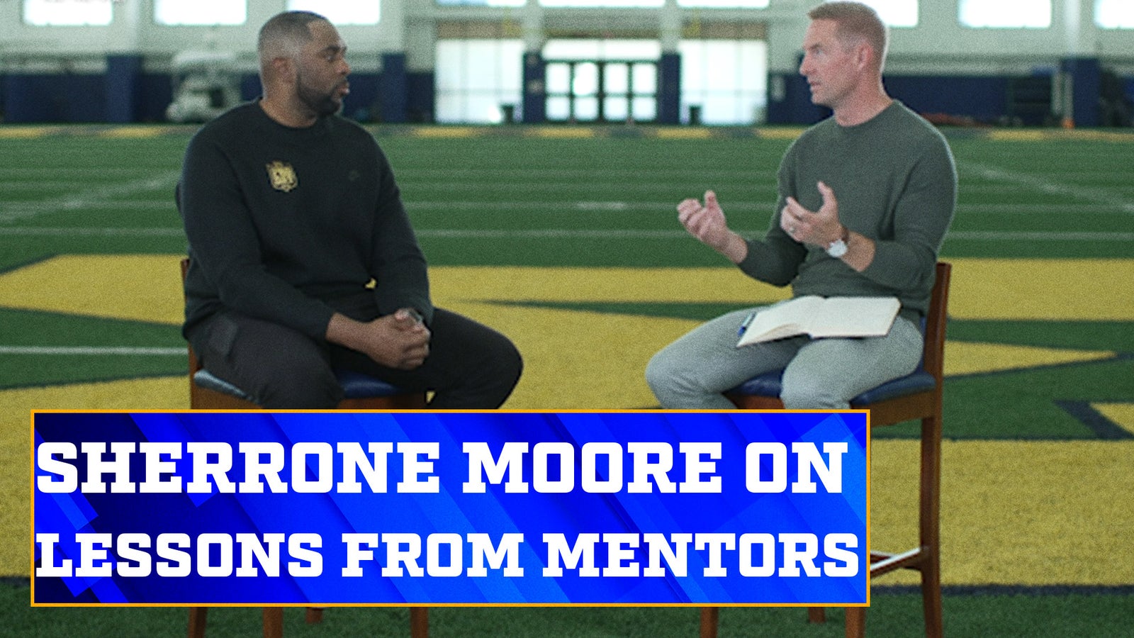 Sherrone Moore explains what it’s like to take over for a National Championn