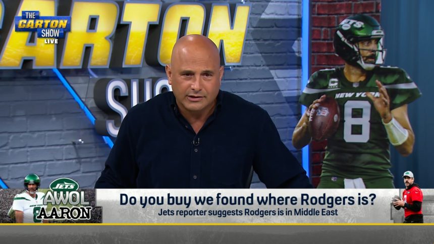 Aaron Rodgers reportedly in the Middle East, Still a no-show for Jets minicamp | THE CARTON SHOW