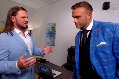 AJ Styles asks Nick Aldis for a chance to address his future on SmackDown | WWE on FOX