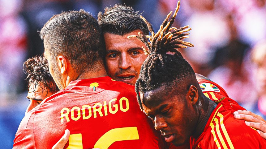 Alvaro Morata stars as stunning Spain makes Euro 2024 title statement