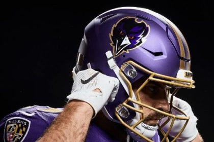 Baltimore Ravens reveal 'Purple Rising' alternate helmets