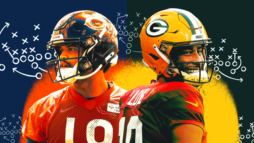 Bears, Packers' wildly different offensive team-building approaches shaped by their QBs