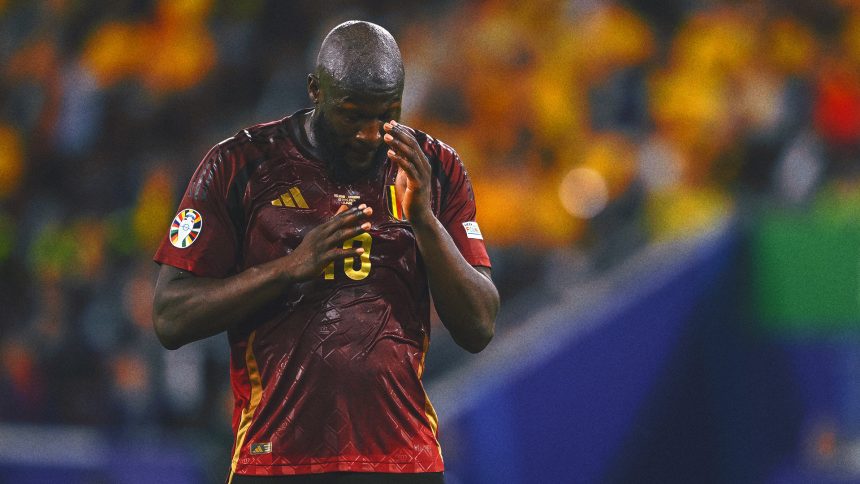 Belgium's Romelu Lukaku 'scared to celebrate' after 3 goals ruled out by VAR, teammate says