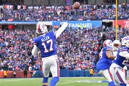 Bills' Allen alters throwing motion to up efficiency