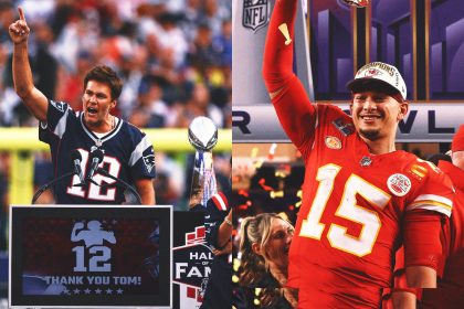 Brady-Mahomes rivalry moves from gridiron to court ahead of NBA Finals