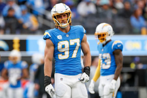 Chargers' Bosa: Would be 'cool' to play with Nick