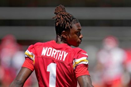 Chiefs hope WRs Xavier Worthy, Marquise Brown bring back big plays