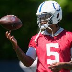 Colts cautious with Richardson's sore shoulder