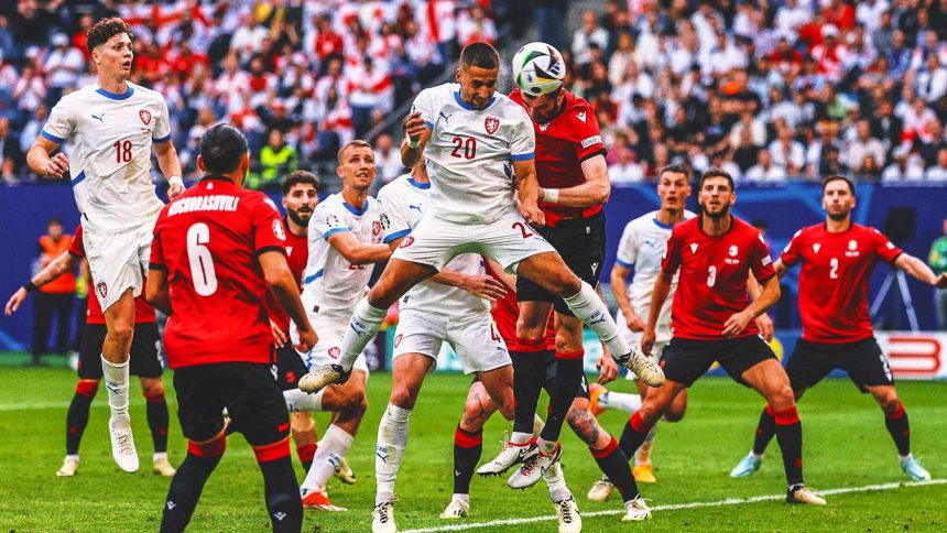 Euro 2024: Georgia ties Czechia for first point ever in a major tournament