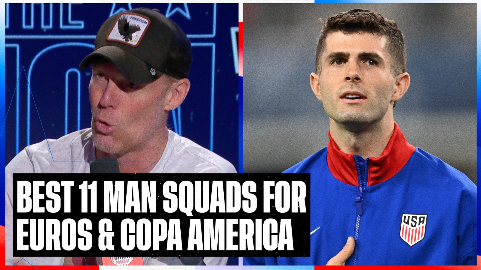 Alexi Lalas gives his Best 11 man squads for the Euros & Copa America 