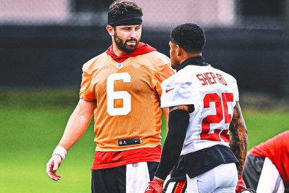 Ex-Sooners Baker Mayfield, Sterling Shepard excited to be reunited with Bucs