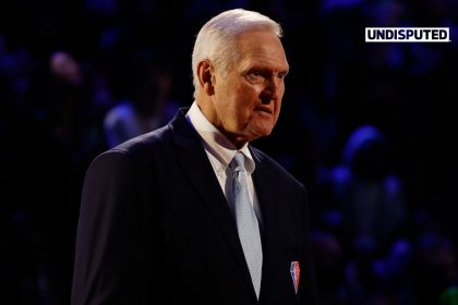 Hall of Famer, NBA Legend and 'The Logo' Jerry West dies at age 86 | Undisputed