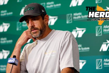 How will Aaron Rodgers skipping mini camp impact the Jets’ Super Bowl hopes? | The Herd