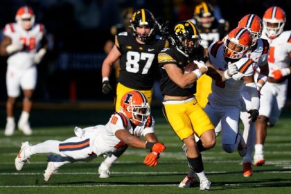 Iowa wideout Brown arrested, charged with OWI