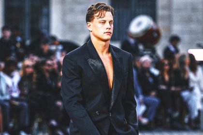 Joe Burrow, Justin Jefferson walk in Paris Fashion Week at Vogue World