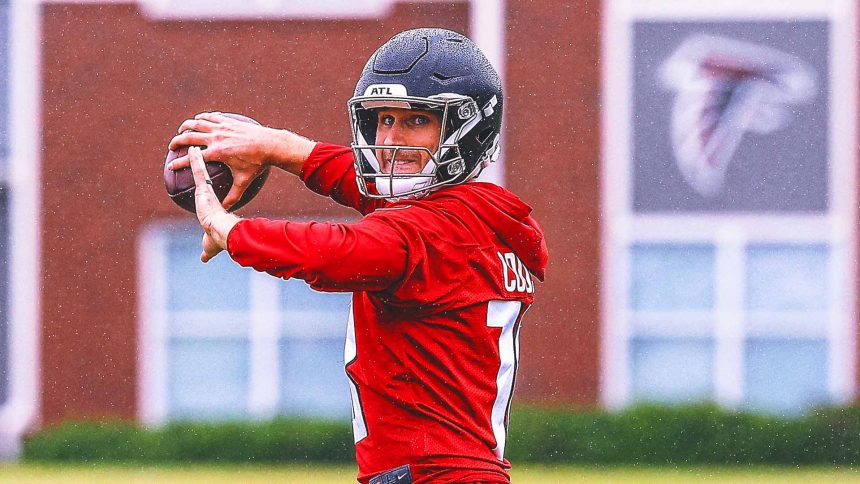 Kirk Cousins on track in recovery from torn Achilles as Falcons approach minicamp