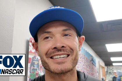 Kyle Larson reacts to Christopher Bell letting it slip that 'Chase' is joining JGR next year | NASCAR on FOX