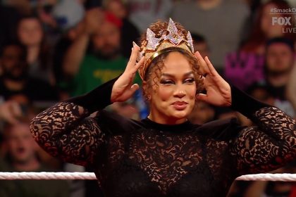 Nia Jax summons Bayley to the ring at Queen of the Ring coronation | WWE on FOX