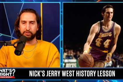 Nick honors Jerry West with a history lesson on 'The Logo' | What's Wright?