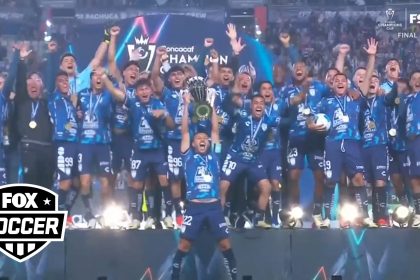 Pachuca's CONCACAF Champions Cup Final Trophy presentation following win vs. Columbus | FOX Soccer