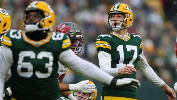 Packers' Anders Carlson heads toward training camp in a three-way kicker competition