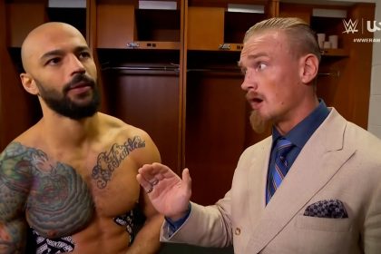 Ricochet tells Ilja Dragunov he’s ready to ‘smack the fake tan off’ of Bron Breakker | WWE on FOX