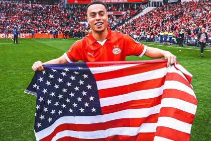 Sergiño Dest joins PSV on permanent transfer from Barcelona, signs four-year contract