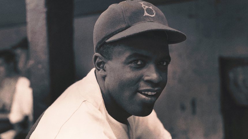 Special Rickwood Field Jackie Robinson card unveiled at FOX Plaza in NYC