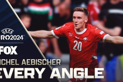 Switzerland's Michel Aebischer's STUNNING goal vs. Hungary | Every Angle