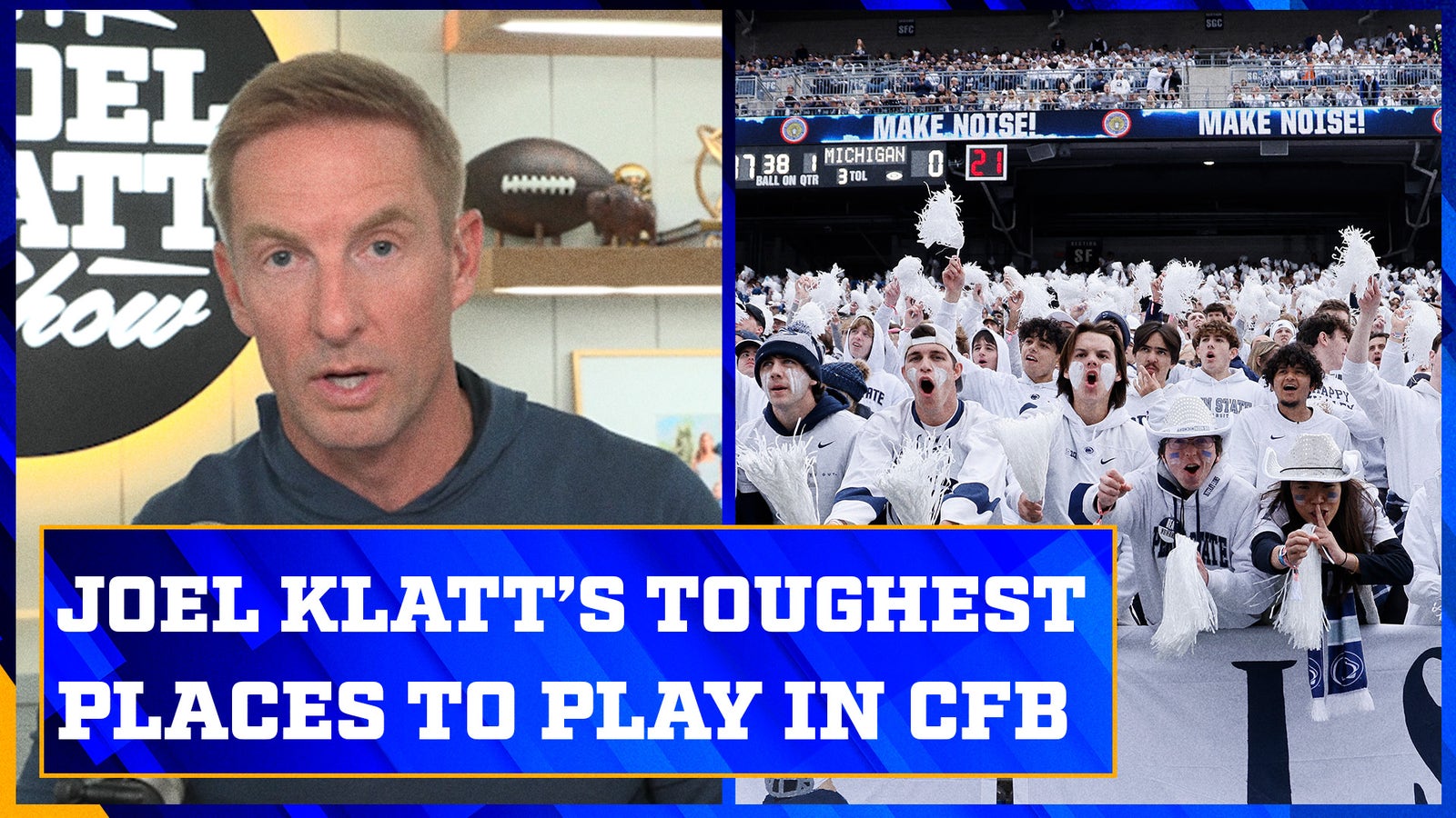 Joel Klatt’s top five toughest places to play in college football 