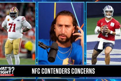 49ers-Trent Williams in tough situation, Cowboys murky offseason, Hurts-Sirianni | What's Wright?