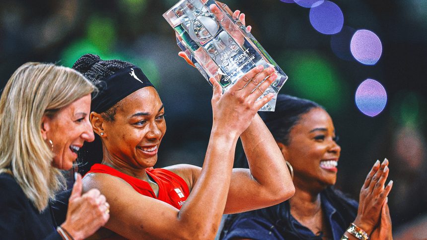 Allisha Gray becomes first WNBA player to win 3-point, skills competition in same year