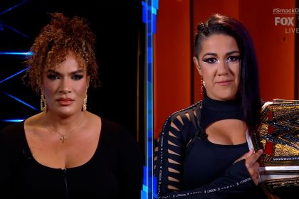 Bayley and Nia Jax’s interview gets personal, ‘You’re big, clumsy and you’re reckless!’ | WWE on FOX