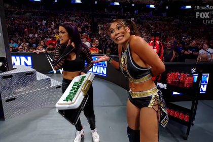 Bayley destroys Tiffany Stratton’s Money in the Bank briefcase, Michin fights back