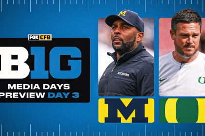 Big Ten Media Days preview: Sherrone Moore, Oregon newcomers among Day 3 storylines