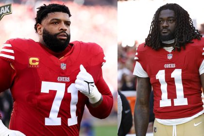 Brandon Aiyuk 'hold in', Trent Williams absent from training camp, should 49ers be concerned? | Speak