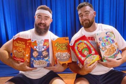 Brotherly breakfast: Jason and Travis Kelce to launch Kelce Mix cereal