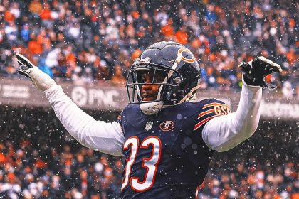 Chicago Bears CB Jaylon Johnson: 'It's about action at this point.'