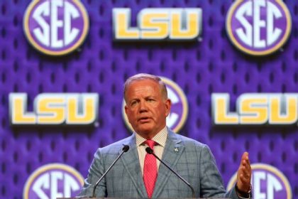 Confident Kelly expecting 'load' of TDs from LSU