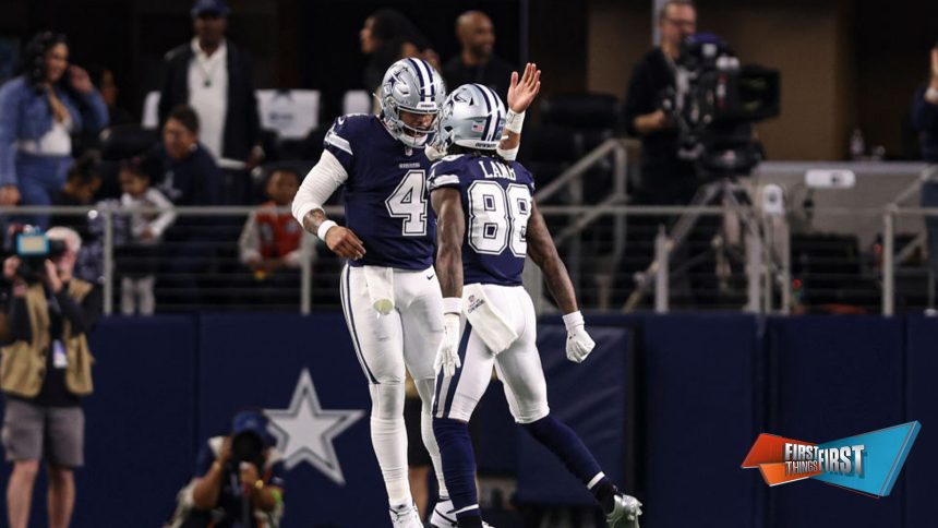 Cowboys reportedly prioritizing CeeDee Lamb's deal over Dak Prescott's | First Things First