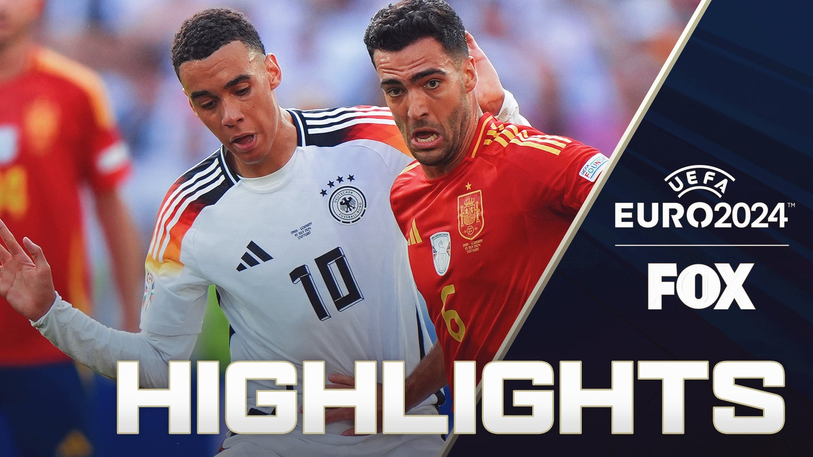 Spain vs. Germany Highlights | UEFA Euro 2024 