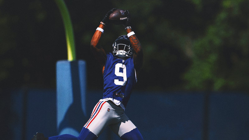 Giants' Darius Slayton: Malik Nabers is like Ja'Marr Chase 'clone'