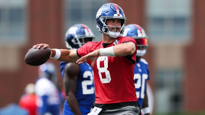 Giants QB Jones (ACL) is 'ready to go' for camp